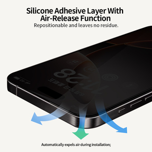 Protector de Pantalla de Privacidad Mate 2.5D, Película PET Anti-Espía de Lujo, Dureza 9H, Resistente a Impactos para <span class=keywords><strong>Samsung</strong></span> Galaxy S24 S25 S26 Ultra Edge - Product Image 6