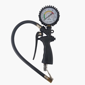 Manomètre mécanique pour gonflage de pneus de voiture, 220 PSI, pistolet de gonflage de pneus de voiture en aluminium pour voiture, vélo, pièces pneumatiques - Product Image 6