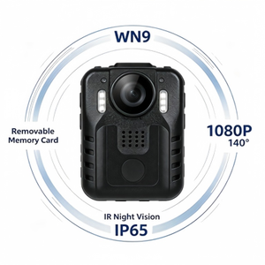 Enregistreur <span class=keywords><strong>de</strong></span> terrain WN9, <span class=keywords><strong>cam</strong></span>éra corporelle portable WN9 avec batterie intégrée <span class=keywords><strong>de</strong></span> grande capacité, lecture sur <span class=keywords><strong>site</strong></span>, lumière d'avertissement rouge et bleue, appareil d'enregistrement - Product Image 6