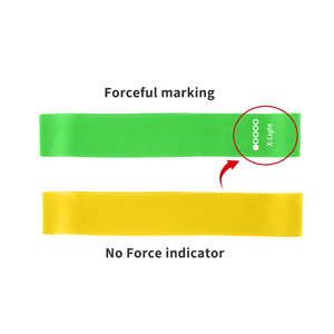 Fascia di resistenza Mini Loop in lattice di alta qualità e fasce per <span class=keywords><strong>esercizi</strong></span> Squat per l'allenamento della forza muscolare glutea da uomo e da <span class=keywords><strong>donna</strong></span> - Product Image 4