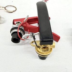 Válvula de Latón y Cobre para Extintor de Incendios con Certificación ISO CE, Válvula Cromada, Accesorios para Extintores de Incendios, Interruptor, Proveedor de Equipos Contra Incendios - Product Image 5