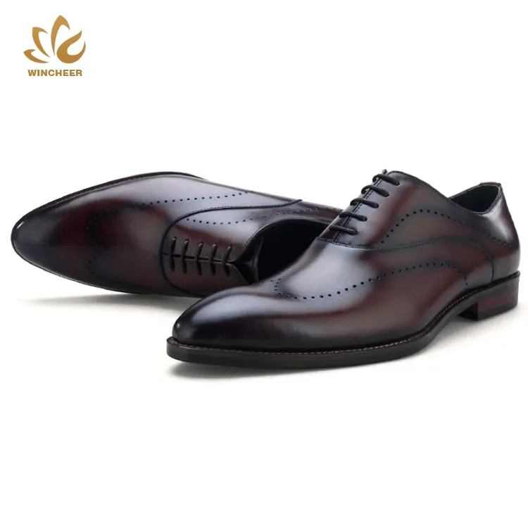 2022 New Model Design Hot Sale Handmade Dress Shoe Formal Leather Business Shoes Men New Fashion