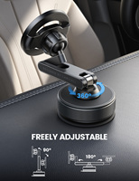 Support magnétique robuste pour téléphone de voiture Lamicall STCD13, fixation tableau de bord et pare-brise à ventouse, vente en gros