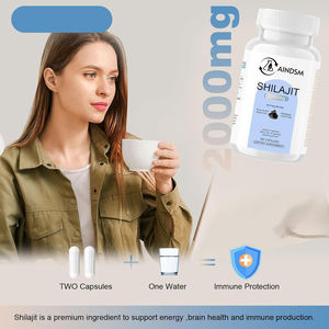 แคปซูล shilajit ส่งตรงจากโรงงานแคปซูล shilajit สีทองมอสจากทะเล Ashwagandha เสริมสร้างภูมิคุ้มกันสำหรับผู้ใหญ่ - Product Image 6