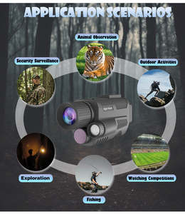 Gafas de visión nocturna Inean, telescopios de caza, miras infrarrojas de alto rendimiento, detección portátil para jardín - Product Image 3