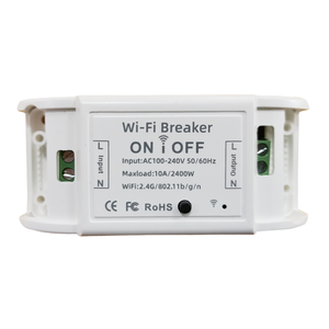 LEDEAST DS112B Max 2200W 10A Tuya Intelligent WiFi <b>Smart</b> Circuit Breaker Switch with Remote Control Timing Function <b>UK</b> <b>Plug</b> - Product Image 1