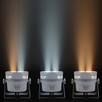Projecteurs LED COB à 4 yeux 200W blanc froid/blanc chaud avec contrôle DMX512 et température de couleur réglable
