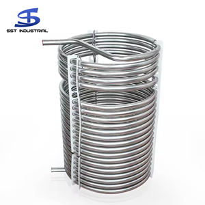 Tubo de Acero Inoxidable sin Costuras de Tamaño Personalizado, Intercambiador de Calor en Espiral, Ahorro de Energía, Bobina de Acero Inoxidable 316 304L - Product Image 2