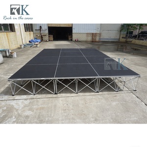 Scène à plateforme amovible avec capacité de charge de 750 kg/m², scène simple pour exposition - Product Image 4