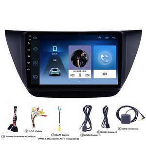 Autoradio Android 12 9 pouces 8 cœurs pour Mitsubishi Lancer 9 <span class=keywords><strong>Cs</strong></span> 2000 - 2010 Android Auto Carplay 2 Din Lecteur DVD de voiture - Product Image 2