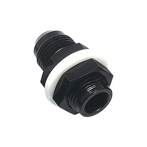 An8 Threaded Fuel <b>Pump</b> <b>Adapter</b> Aluminum Alloy Black For Fuel Tank Cell Separator Connector Automotive Parts - Product Image 4