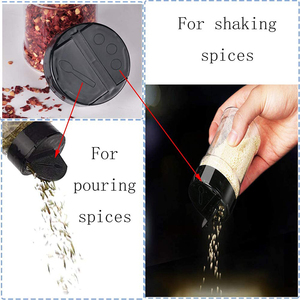 Vente en gros de flacons à sel <span class=keywords><strong>et</strong></span> poivre vides en plastique PET transparent de 80 à 360 ml, pour barbecue, épices - Product Image 3