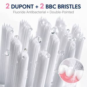 Brosse à dents électrique sonique pour enfants en gros, 18 000 VPM, 500 mAh, 95 jours d'autonomie, IPX7, 2 DuPont, 2 <span class=keywords><strong>BBC</strong></span>, OEM - Product Image 5