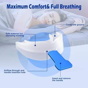 Dispositif <span class=keywords><strong>anti</strong></span>-<span class=keywords><strong>ronflement</strong></span> Dispositif <span class=keywords><strong>anti</strong></span>-<span class=keywords><strong>ronflement</strong></span> Embout buccal Protège-dents Solution <span class=keywords><strong>anti</strong></span>-<span class=keywords><strong>ronflement</strong></span> efficace pour hommes et femmes - Product Image 2