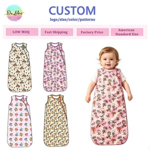 Gigoteuse Bébé Personnalisable en <span class=keywords><strong>Fibre</strong></span> de Bambou Douce, Sans Manches, avec Fermeture Éclair, Anti-Coup de Pied - Product Image 4