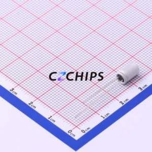 Condensador Sólido SPT1EM101D08OR, Componente de Orificio Pasante (THT), D5xL8mm 100uF 20% 25V 2mm - Product Image 2