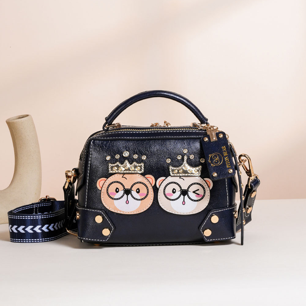 New Wear Crown Cute Bear Handbag, High Quality Wear 