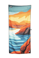 High Quality Printed Antimicrobial Eco-Friendly Double Sided Recycled Polyester Beach Bath Towels Bulk Quick Dry Travel Sand