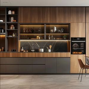 Gabinetes de Almacenamiento para Cocina con Estantes Ajustables de Múltiples Niveles - Product Image 1