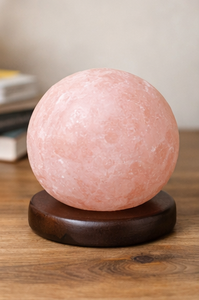 Lámparas de Sal de Cristal Natural Hechas a Mano, Lámpara de Sal Eléctrica Purificadora de Aire - Product Image 2