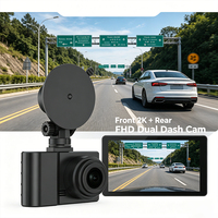 Cámara para Coche VIEVGUARB T5E con Grabación en Bucle, Sensor G, Control por Aplicación, 2K FHD, WiFi, GPS, Pantalla IPS, Cámara Dual, 256G