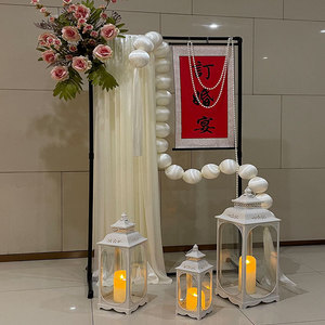 Guirnalda de Bolas de Espuma y Tela de Seda de Hielo Coloridas para Decoración de Habitaciones de Boda, Accesorios para Fotos de Matrimonio y Compromiso - Product Image 4