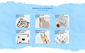 Sang Trọng Màu Đen Lá Vàng Sao Sao Bản Sao Giấy Cho Món Quà Giáng Sinh Gói Và Đảng Trang Trí Bao Bì Mô Giấy - Product Image 6