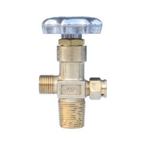 Vanne de cylindre en métal à interrupteur manuel CGA346 pour l'argon, pour l'eau, 3625 PSI, tête de cylindre 2175 PSI, vanne de cylindre - Product Image 3