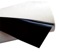 Rouleau d'autocollants pour voiture en PVC vinyle noir épaissi, auto-adhésif, finition mate, résistant aux UV, imperméable, durable, haute adhérence pour carrosserie