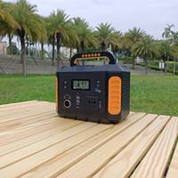 Camping en plein air 500W 600W 110V 220V Batteries externes solaire Lifepo4 Chargeur de batterie au lithium Centrale électrique portable