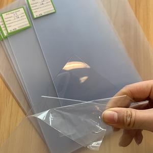 Usine personnalisée taille 0.2-10mm d'épaisseur feuille de pvc rigide transparent coloré/super clair rouleau de film pvc souple transparent - Product Image 4