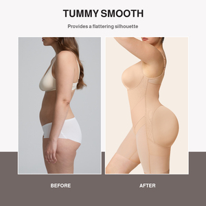 Ceinture de soutien post-partum Waistdear, compression intégrale de la poitrine, contrôle du ventre, taille plus, gaine amincissante ferme pour femmes - Product Image 3