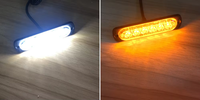 SL136 Advertencia de emergencia para automóvil Luces estroboscópicas LED Luces intermitentes