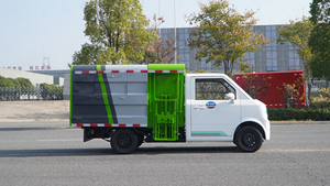 Vendita di fabbrica elettrico 5m ³ secchio dumper camion della spazzatura con lato appeso caratteristica - Product Image 4