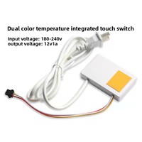 AOMEI Smart AC 220V 1A Max 12W IP20 Interrupteur variateur de lumière pour miroir de salle de bain LED à couleur unique / contrôle de la température de couleur sur 3 niveaux