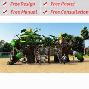 GREENGUARD Toboggan en plastique renforcé de fibre de carbone pour enfants dans l'aire de jeux publique - Product Image 3