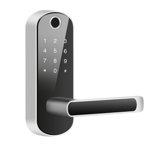 Serrure intelligente à empreinte digitale à languette unique pour porte intérieure en bois, sans clé, avec mot de passe, Wi-Fi/à distance, pour le commerce transfrontalier - Product Image 5