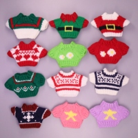 Accessoires de couture personnalisables pour vêtements de poupée, motif bonbon, rembourrage en coton PP pour poupée Bubu de 17 cm, idéal pour les fêtes de Noël
