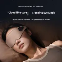 Silmy Beauty 2025 Meilleur masque de sommeil pour les yeux avec design 3D, massage intelligent, réveil vibrant, alimenté par batterie pour des yeux rafraîchis