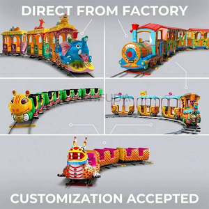 Tren Eléctrico con Temática Navideña, Juego Mecánico para Niños, Parque Infantil al Aire Libre, Punto Turístico, Equipo de Entretenimiento Familiar - Product Image 6