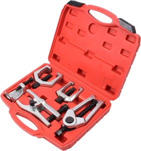 Kit d'outils de <span class=keywords><strong>service</strong></span> pour l'essieu avant : sépare les bras Pitman, les biellettes de direction et les rotules pour l'entretien de la suspension automobile - Product Image 2