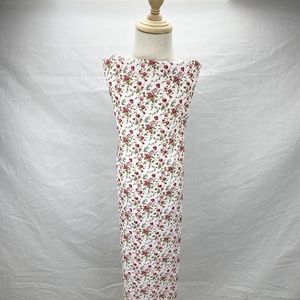 Vải Poplin 100% Cotton Dệt Họa Tiết Hoa Nhỏ Trơn 100gsm Thời Trang Cho Trang Phục - Product Image 2