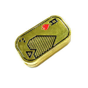 CP3 Juguete de Rompecabezas Metálico Duradero para Adultos, Diseño Magnético de Tres Capas, Tipo Push Card Pop Coin, Fidget Spinners para Descompresión - Product Image 1