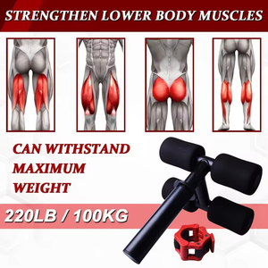 Macchina per polpaccio professionale ginocchia sopra le dita dei piedi attrezzature per l'allenamento della forza stinco caviglie polpacci misura 1 e 2 piastra di peso - Product Image 4