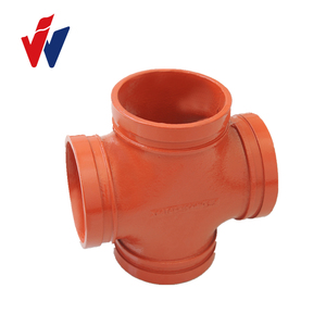 5&quot; Oil and Gas Threaded <strong>Reducing</strong> Tee Ductile Iron Grooved <strong>Fitting</strong> - Product Image 4