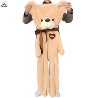 Grosir Pabrik Harga Kustom Kulit Boneka Beruang Teddy Tanpa Isi Mainan Hewan Plush Ukuran Besar Grosir Penutup Boneka Beruang Raksasa Tanpa Isian