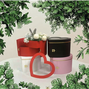 Cajas de Regalo de Cartón con Diseño de Logotipo Personalizado, Cajas de Embalaje de Lujo con Forma de Corazón para San Valentín, Cumpleaños, Día de la Madre - Product Image 2