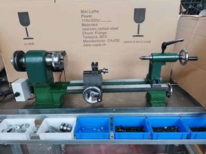 Mini Torno de Precisión de Sobremesa, Torno Manual de Velocidad Variable, Máquina Horizontal para Metal, con Certificación CE - Product Image 6
