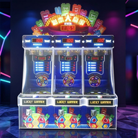 Rongxiang Original Coin Operated pour machine de jeu 3 joueurs, adapté aux enfants, alimentation 110/220V, emballage en bois, version anglaise
