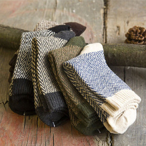 Calcetines <span class=keywords><strong>de</strong></span> <span class=keywords><strong>lana</strong></span> <span class=keywords><strong>de</strong></span> conejo estilo étnico para hombre, calcetín cálido, informal, absorbente <span class=keywords><strong>de</strong></span> sudor - Product Image 3
